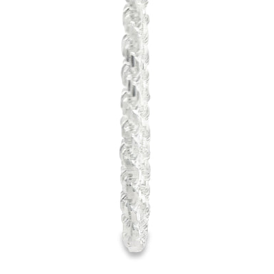 STERLING SILVER ROPE CHAIN LENGTH: 22 4.2MM