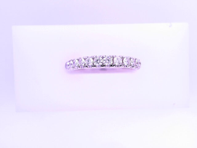 18 KARAT RING SIZE 6.5 WEIGHT: 3.3G : 2.8MMN NATUR