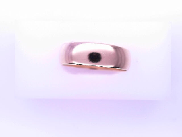 10 KARAT RING SIZE 9.75 WEIGHT: 3.9G : 5.5MM BAND