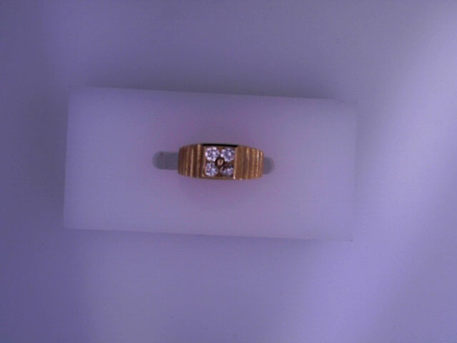 RING 14K4CZRING SIDE  2.0G #1