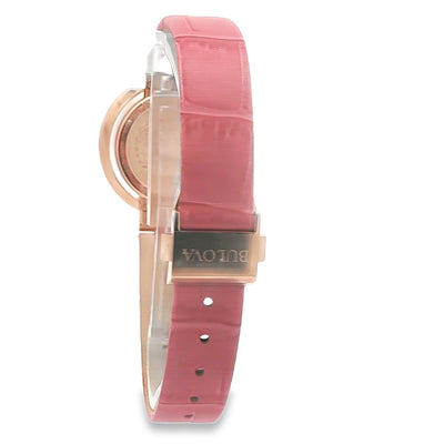 PINK SAPPHIRE BULOVA WATCH