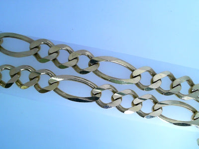 CHAIN 14KC 64.5G FIGARO 24'' 9.3MM FIGARO