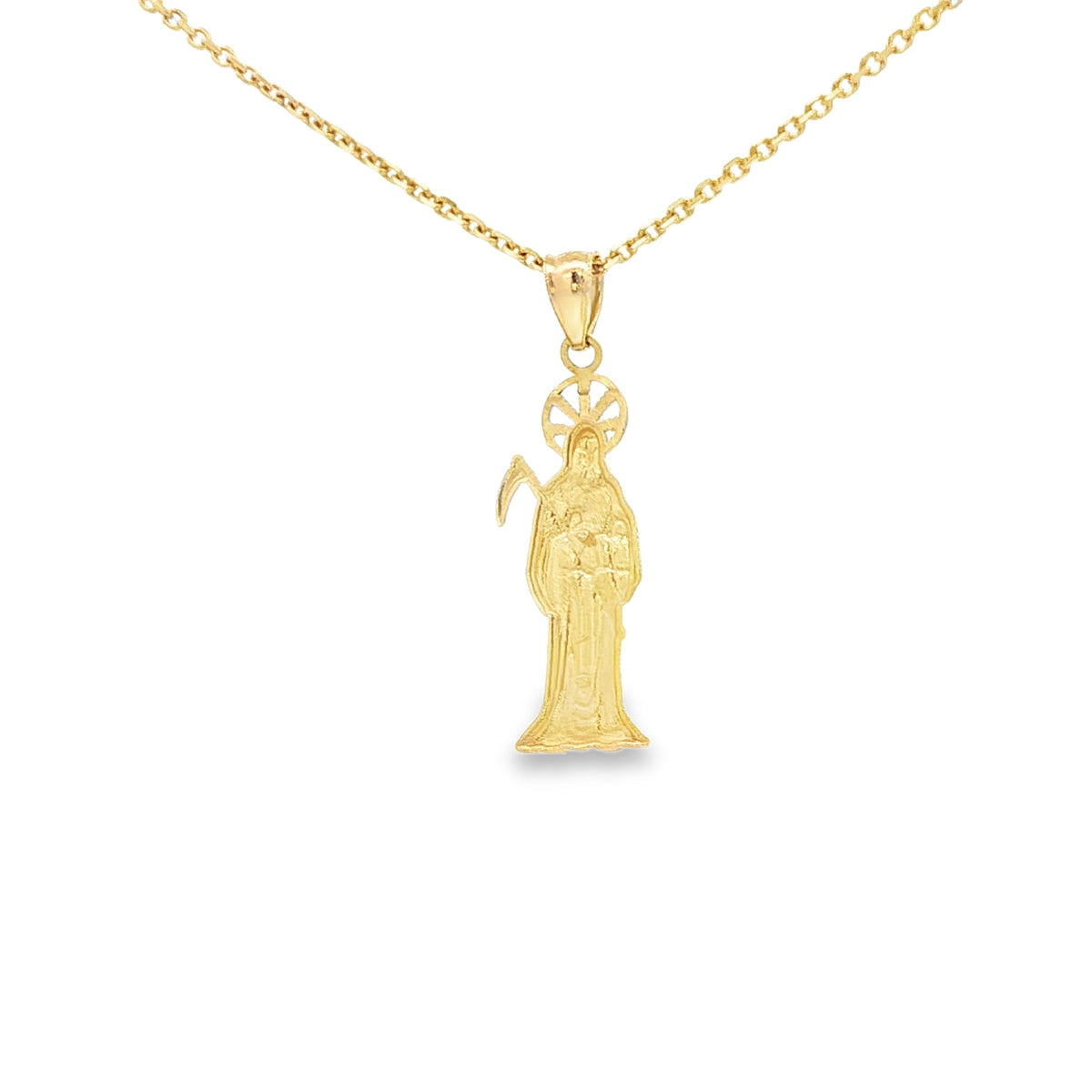 PENDANT 14K SANTA MUERTE