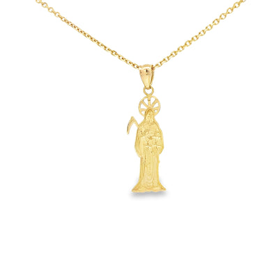 PENDANT 14K SANTA MUERTE