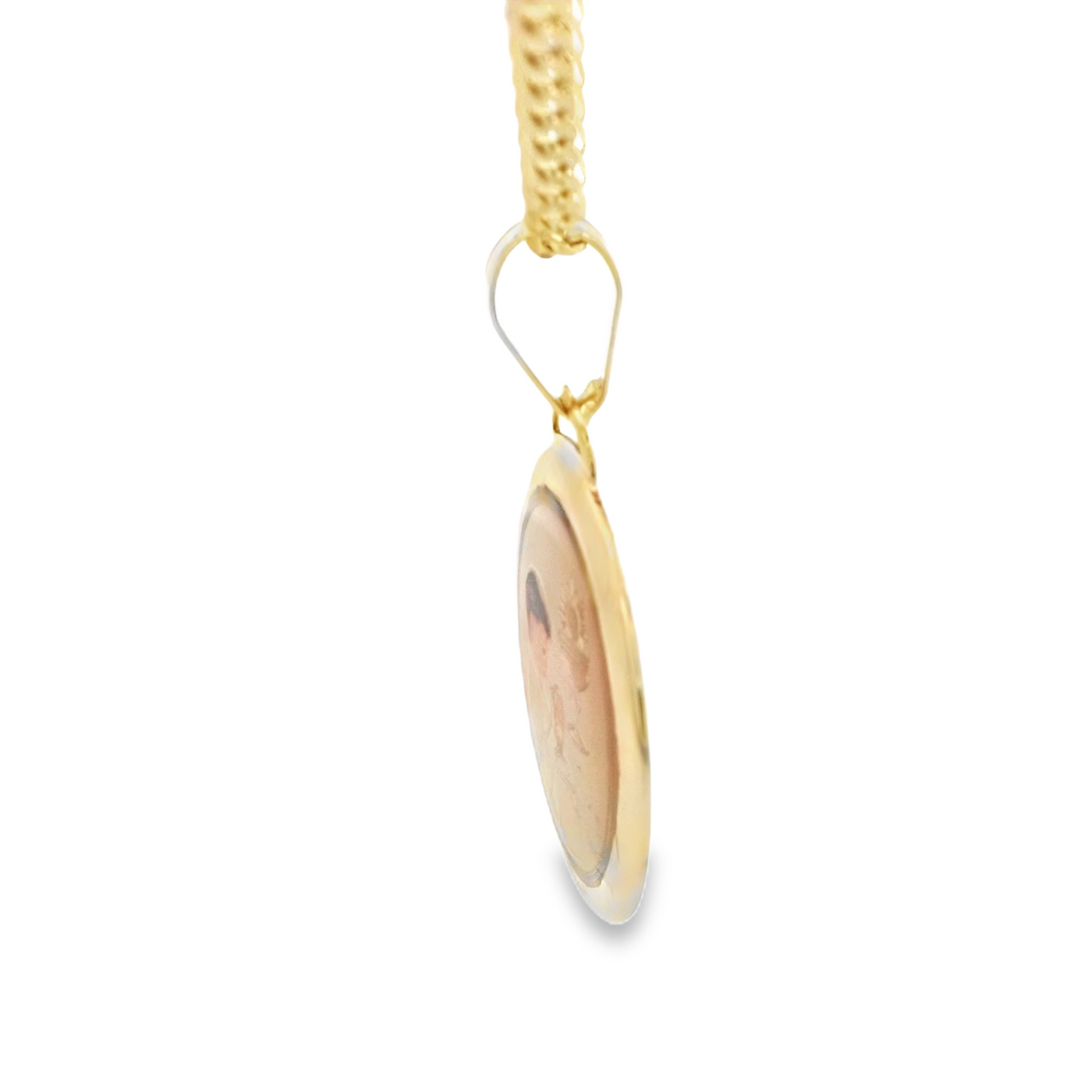 14KP PENDANT COMMUNION CHILD COLOR
