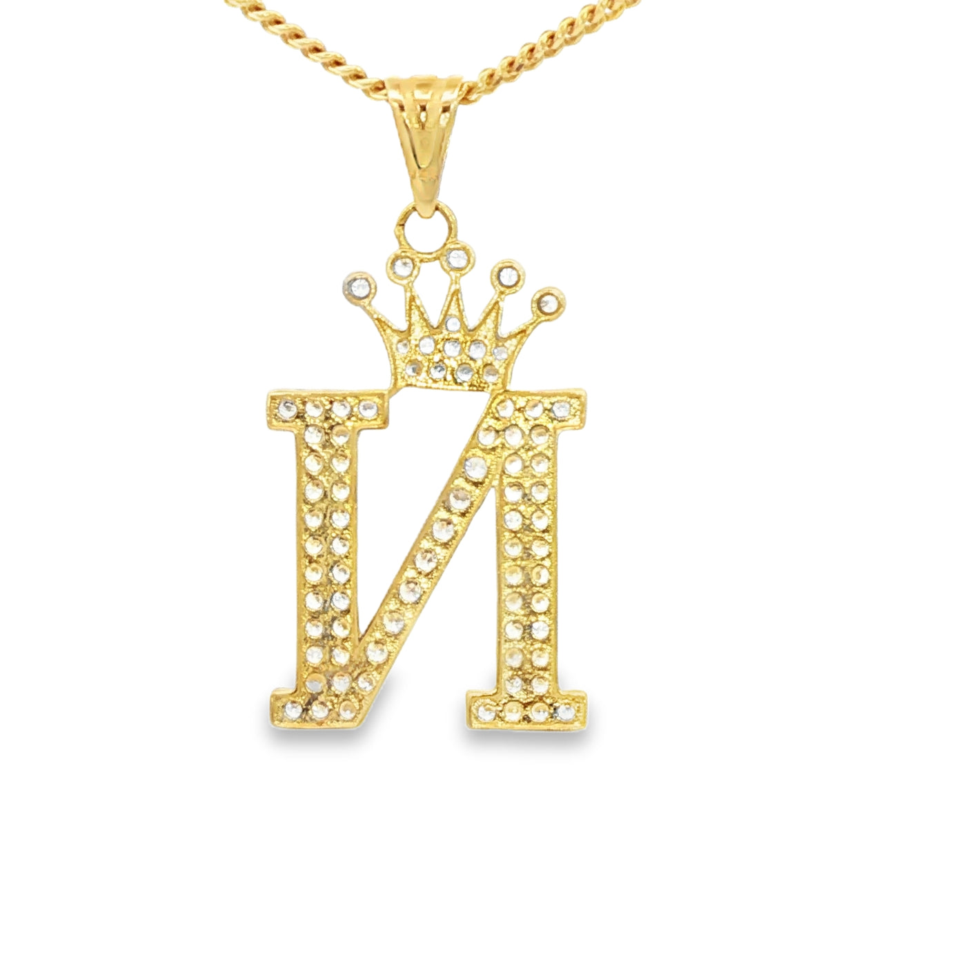 14KP LTR N CZ CROWN INITIAL N