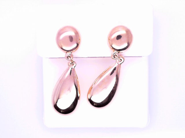 YELLOW 14 KARAT WEIGHT: 3.4G
TEAR DROP BUTTON POS