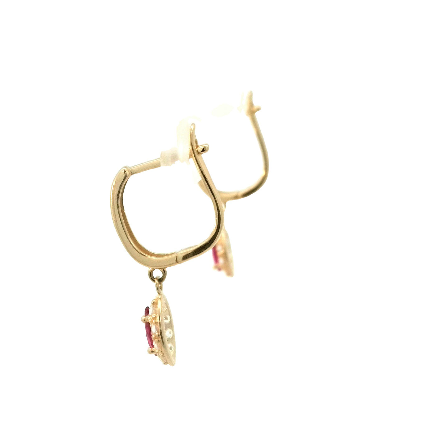 EARRINGS 14 Karat Weight: 2.0G