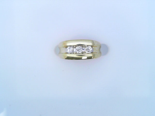 RING 14KR5.7G#9  3 DTE0.45CTW