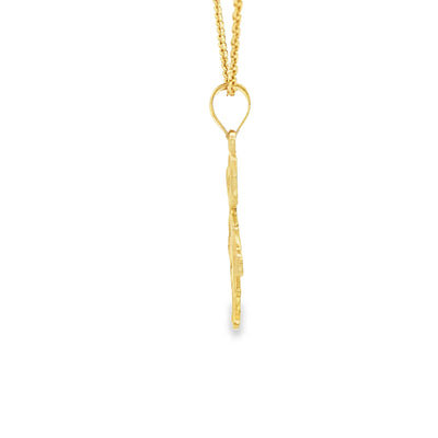 PENDANT 14KP Girl Y Bear W