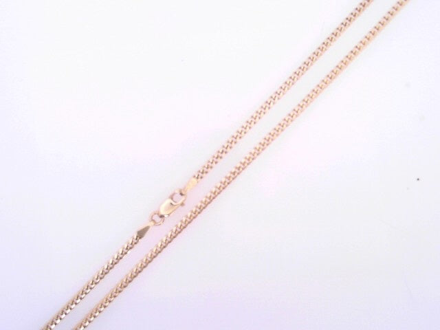 14 KARAT CUBAN ITALIAN CURB CHAIN LENGTH: 20 WEIGH