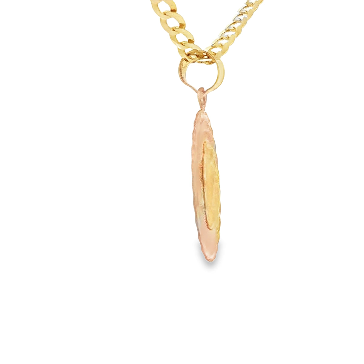 PENDANT 14K 2.6G JESUS GUADALUPE DC 2DOUBLE SIDE O