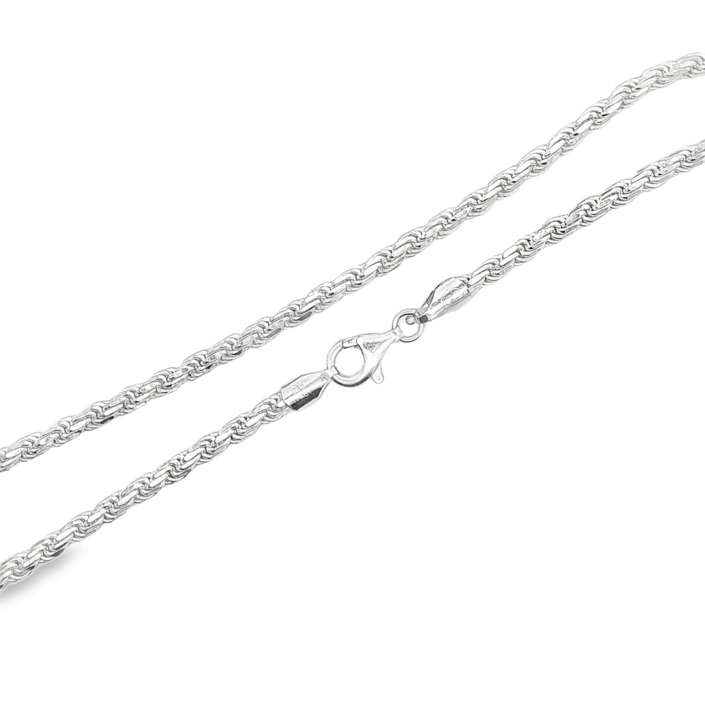 STERLING SILVER ROPE CHAIN