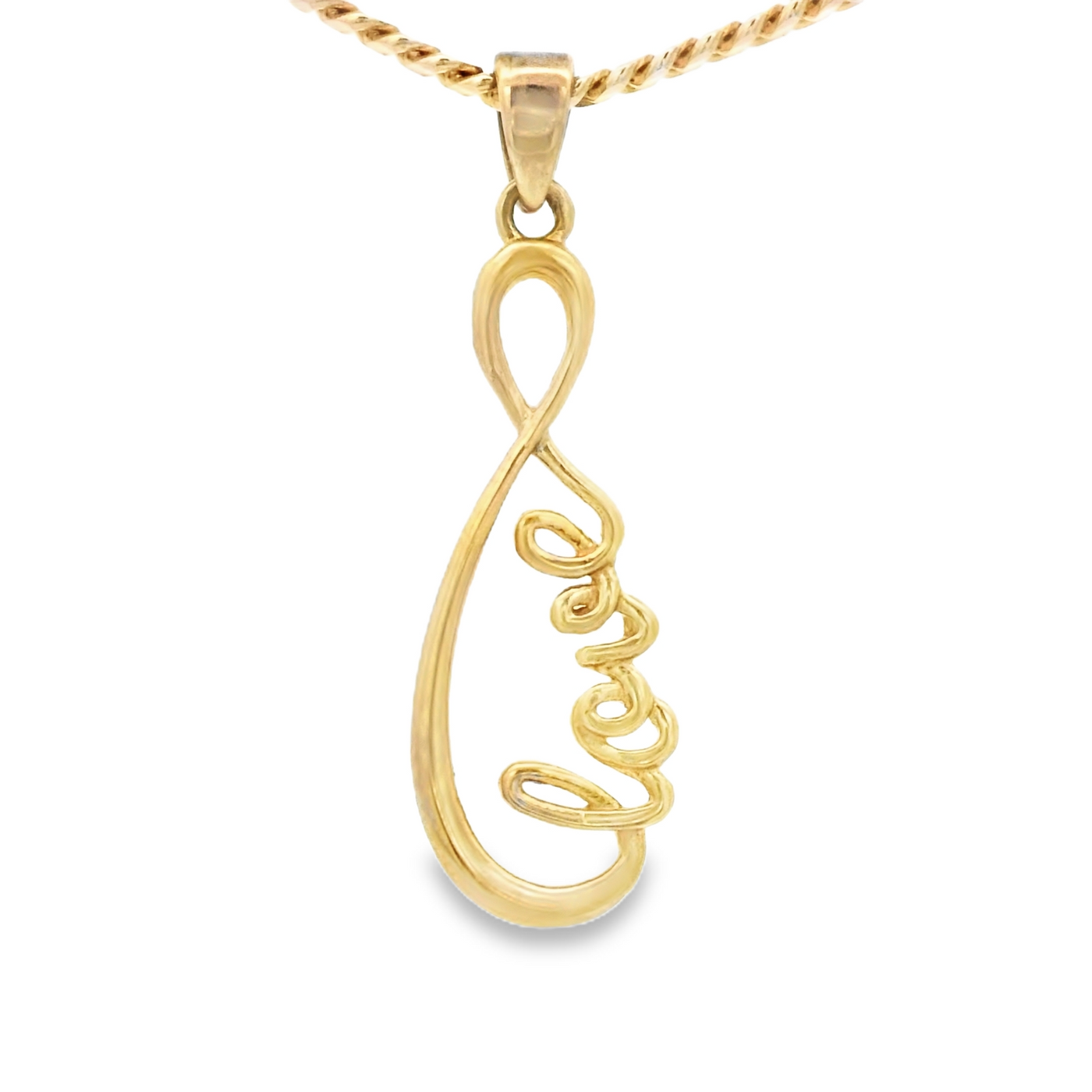 PENDANT 14KP 2.2G INFINITI LOVE INFINITI