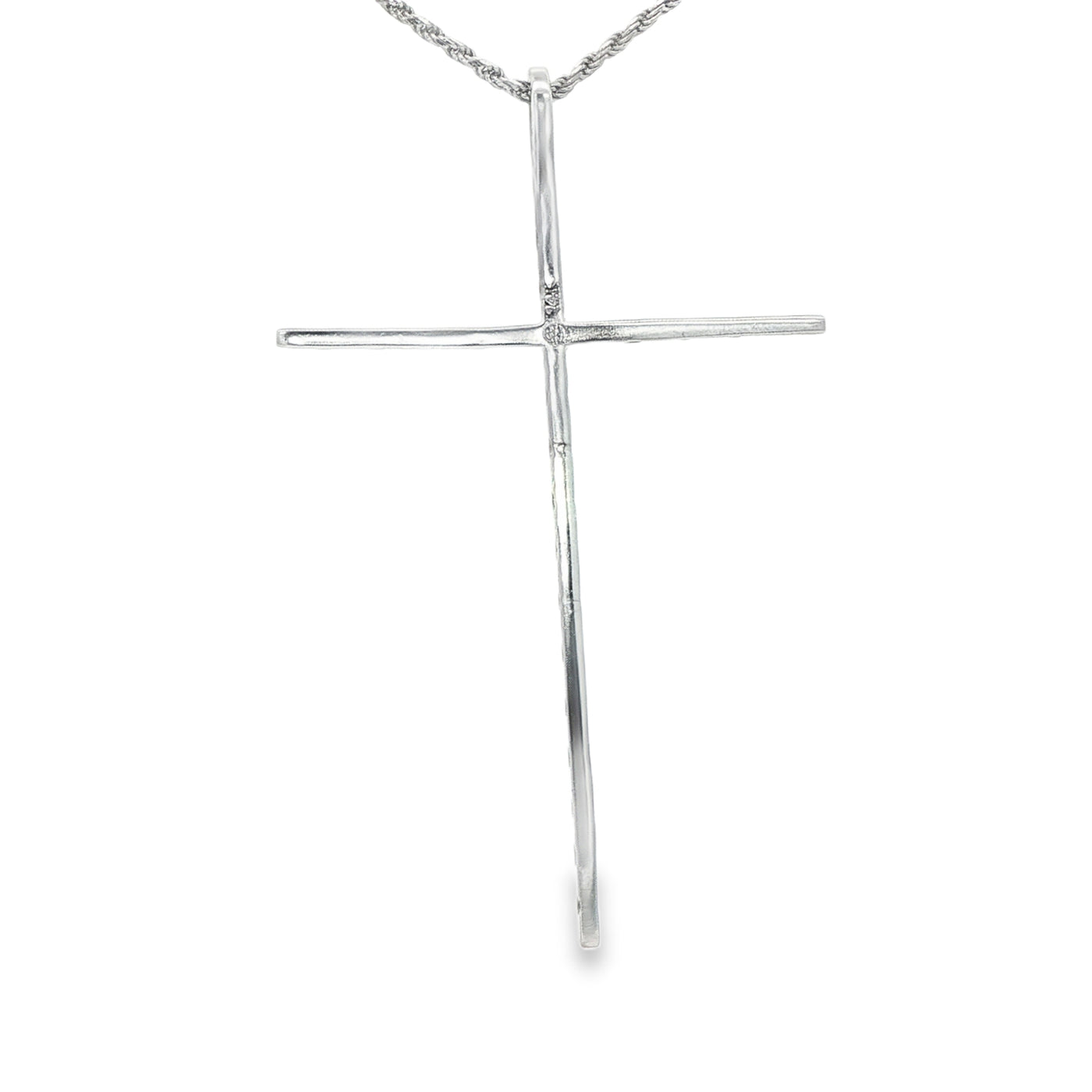 PENDANT 14 KARAT WEIGHT 2.2G BLACK DIAMOND CROSS