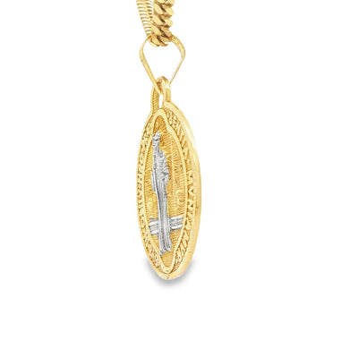 PENDANT 14KP 5.8G ST BENITO