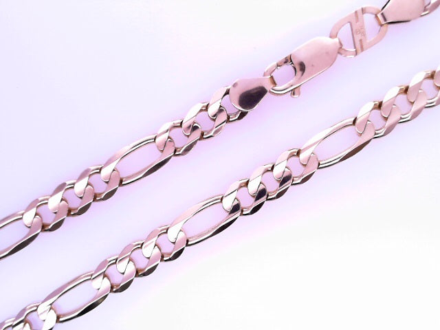 14 KARAT FIGARO CHAIN LENGTH: 20 WEIGHT: 26.7G : 5