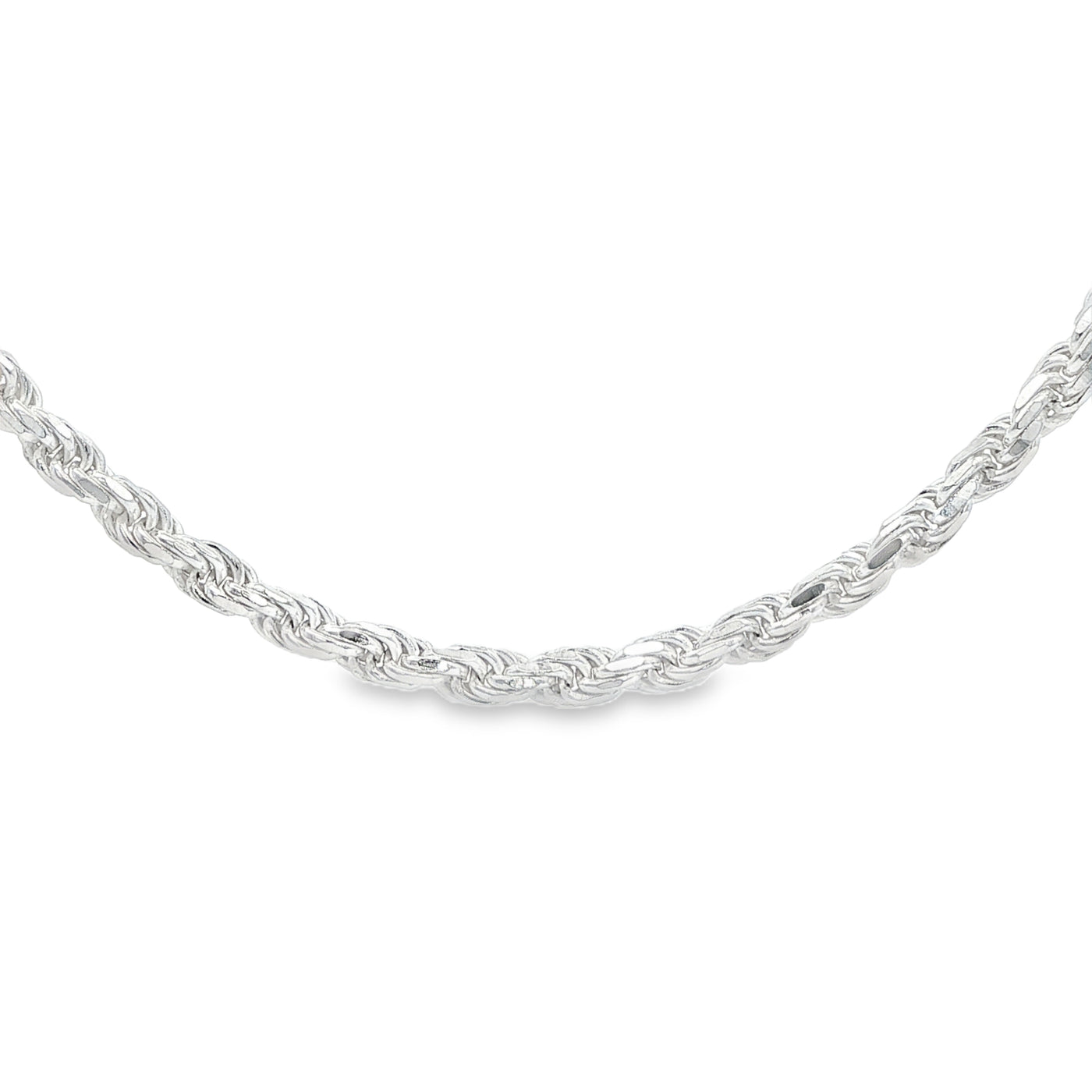 STERLING SILVER ROPE CHAIN