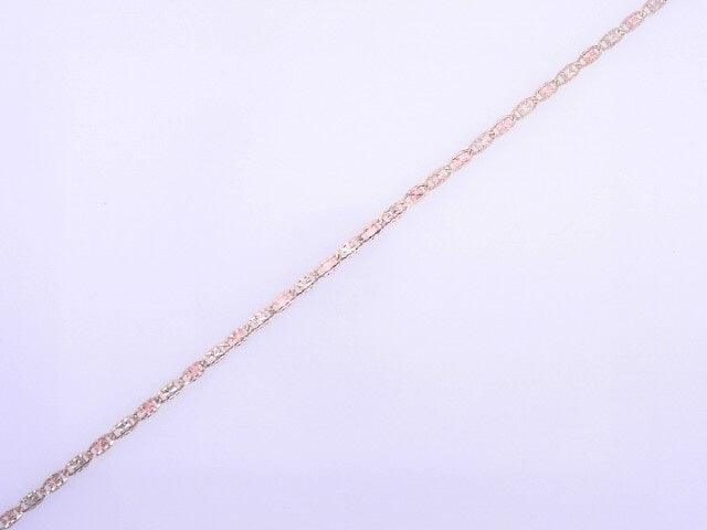 10 KARAT BRACELET LENGTH 7 WEIGHT: 1.0G : 1.5MM VA