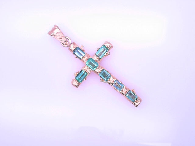 18KP Cross 7.8g Emerald 3.50ct