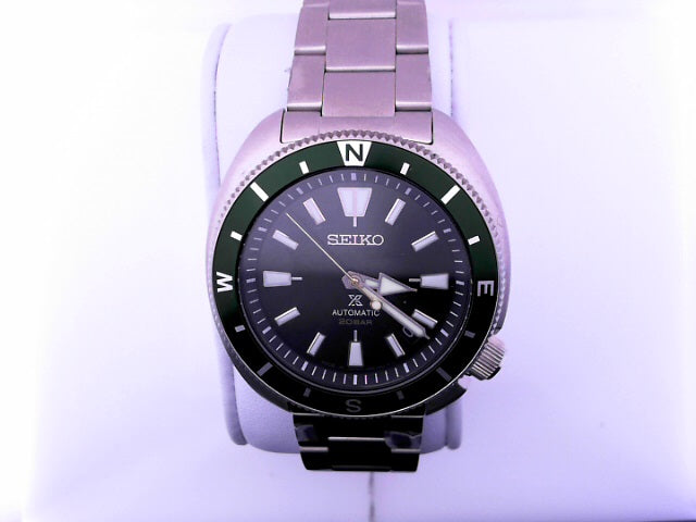 SEIKO AUTOMATIC GREEN DIAL SRPH15 PROSPEX STEEL