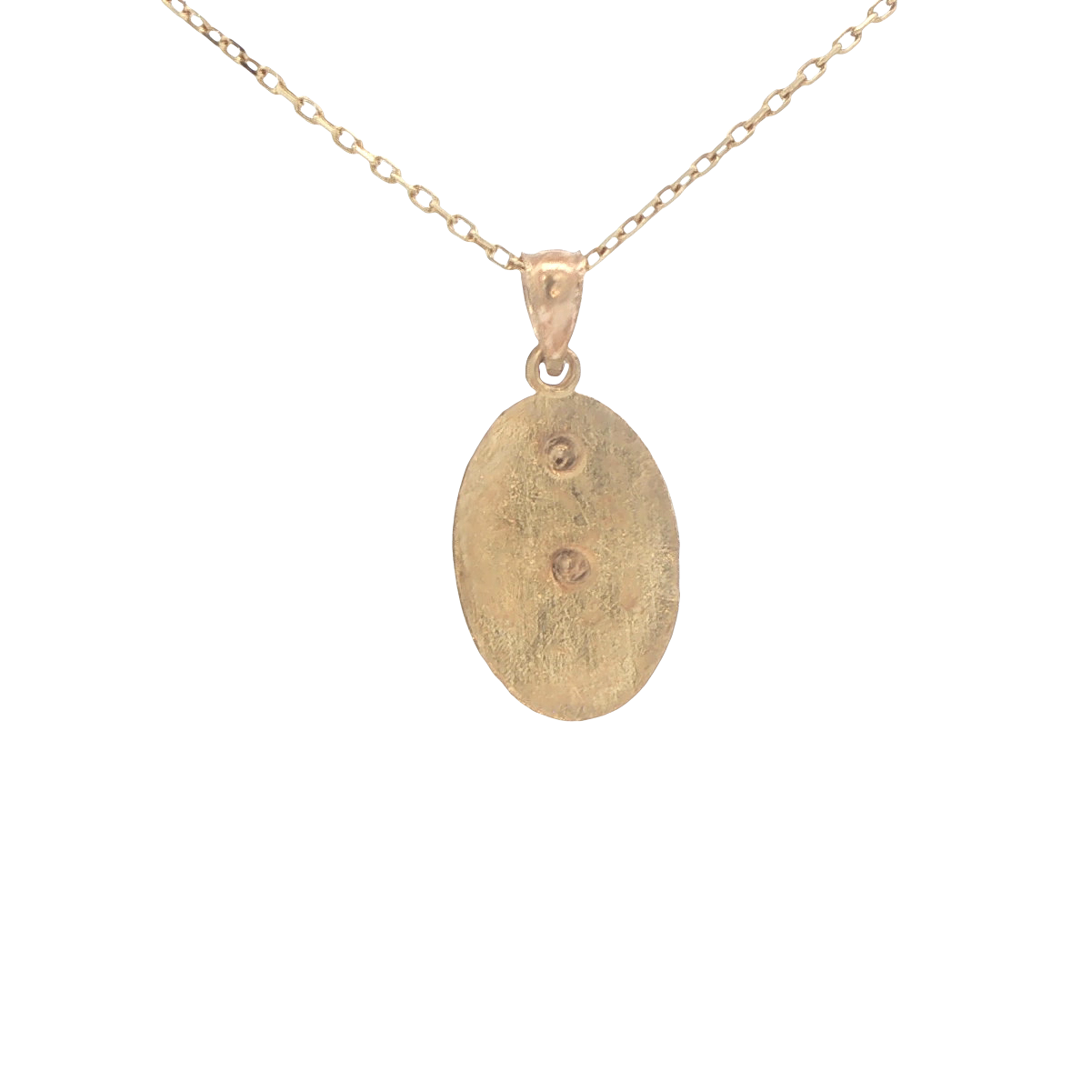 PENDANT 14K 3TONE 15 MILAGROSA
