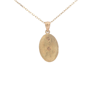 PENDANT 14K 3TONE 15 MILAGROSA