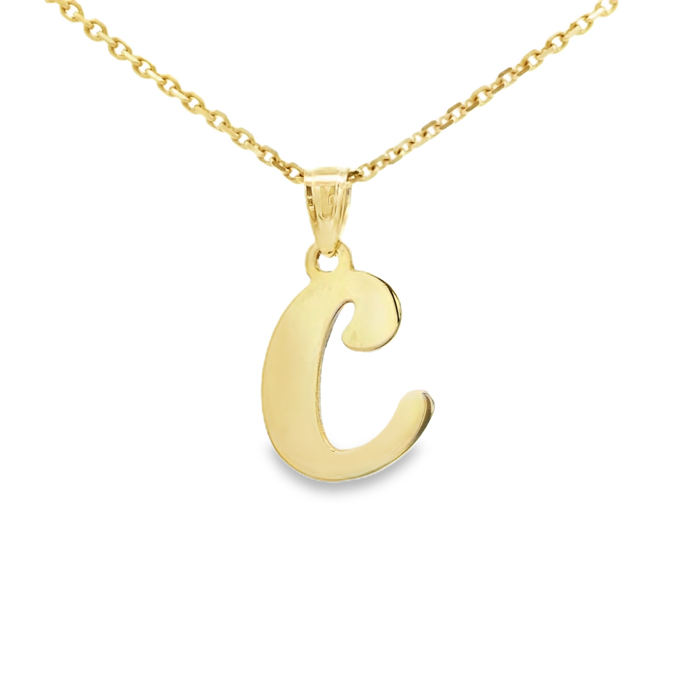 14 KARAT CHARM LETTER C
