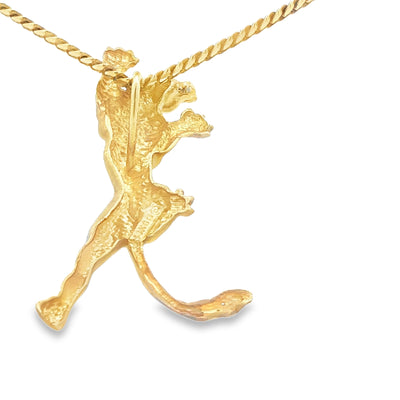 14K  PENDENTPANTHER 8.0G