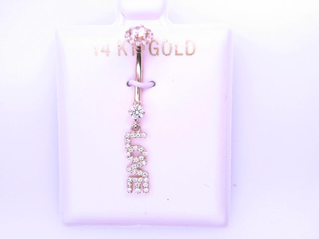 14 KARAT STUD EARRINGS WEIGHT: 0.8G : 5MM CZ CLEAR
