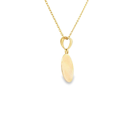 14K BAPTISM PENDANT