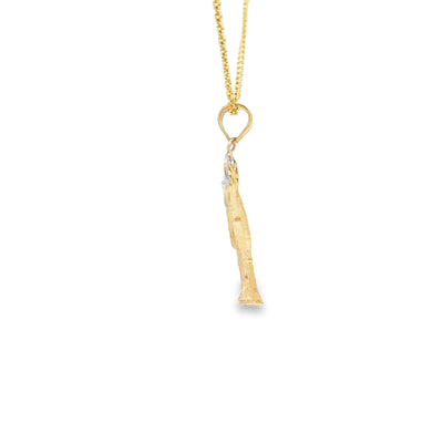 PENDANT 14K SANTA MUERTE
