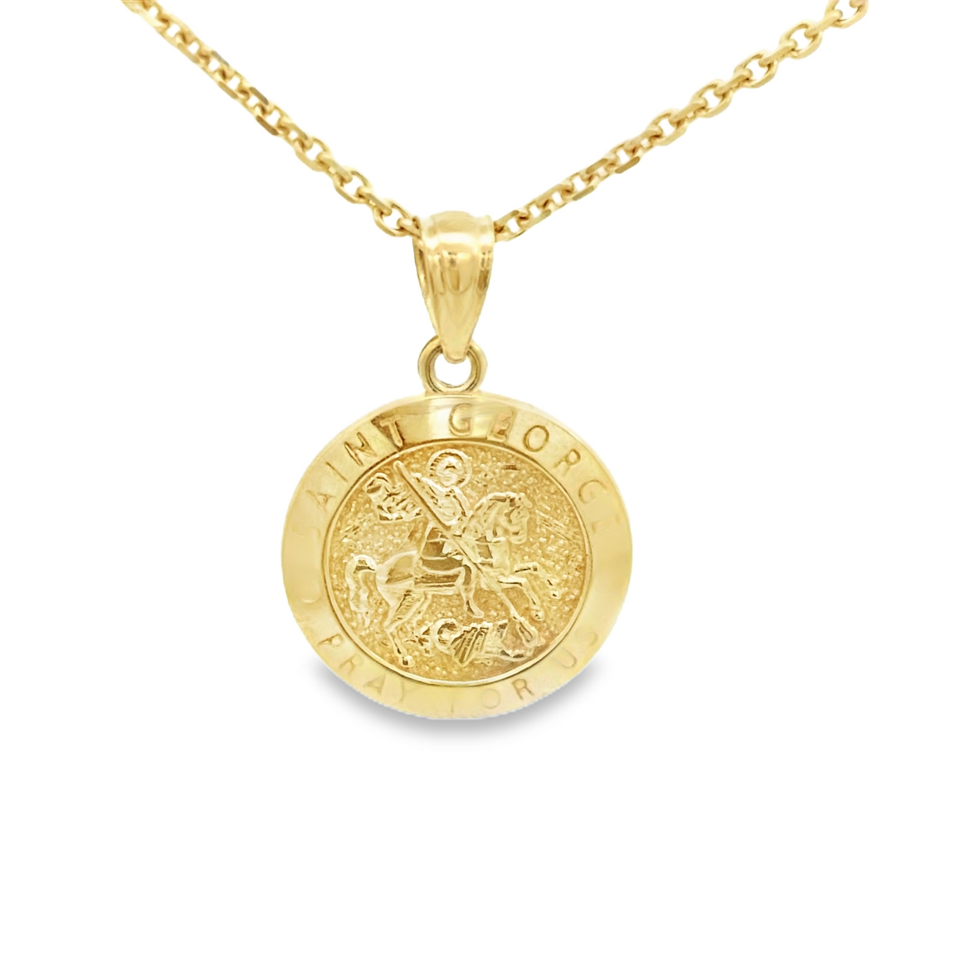 PENDANT 14KP SAINT ST GEORGE