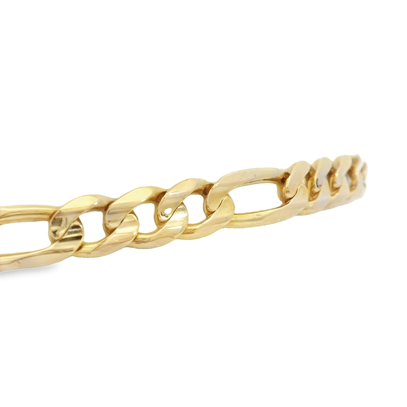 14K Figaro Bracelet