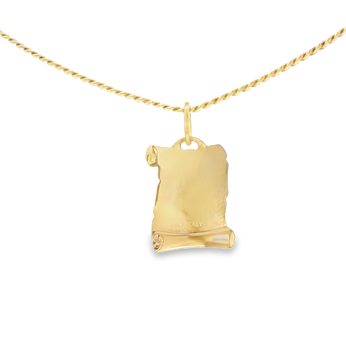 14K  PENDENT  BAPTISM  CERTIFICATE