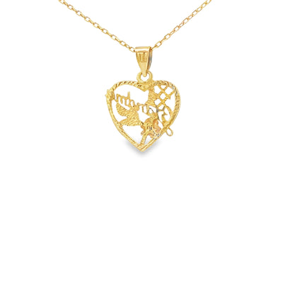 PENDANT 14K PENDANT 3TONE #1 GRANDMA