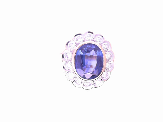 14 KARAT RING SIZE 6.5 WEIGHT: 5.8G : NATURAL DIAM