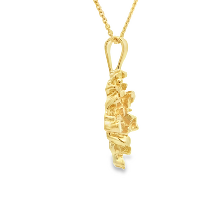 PENDANT 14K NUGGET