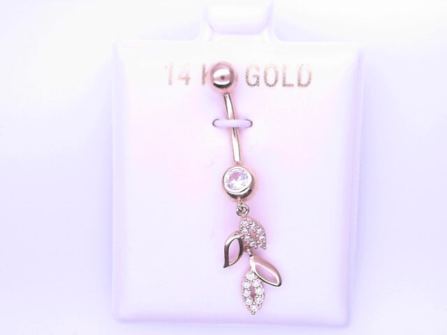 14 KARAT STUD EARRINGS WEIGHT: 0.8G : 5MM CZ CLEAR