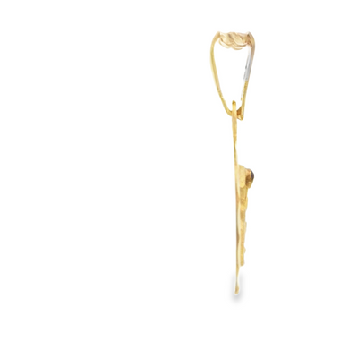 PENDANT 14K ALTA GRACIA CZ RED