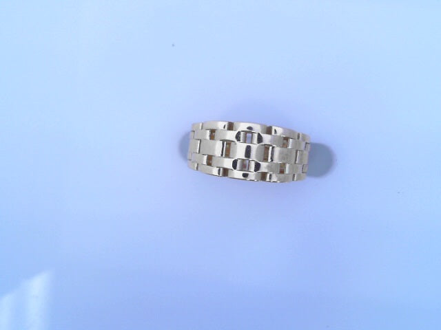 RING 14KR 3.6G  #7 BASKET WEAVE