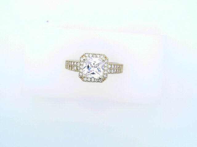 14 KARAT RING SIZE 7 WEIGHT: 3.0G
CZ HALO PRINCES