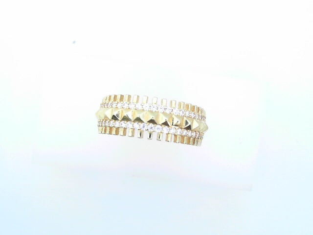 14 KARAT RING SIZE 7.75 WEIGHT: 3.1G
CZ SPIKE PAT