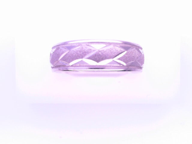 14 KARAT RING SIZE 12 WEIGHT: 10.1G : 6.7MM   WHIT