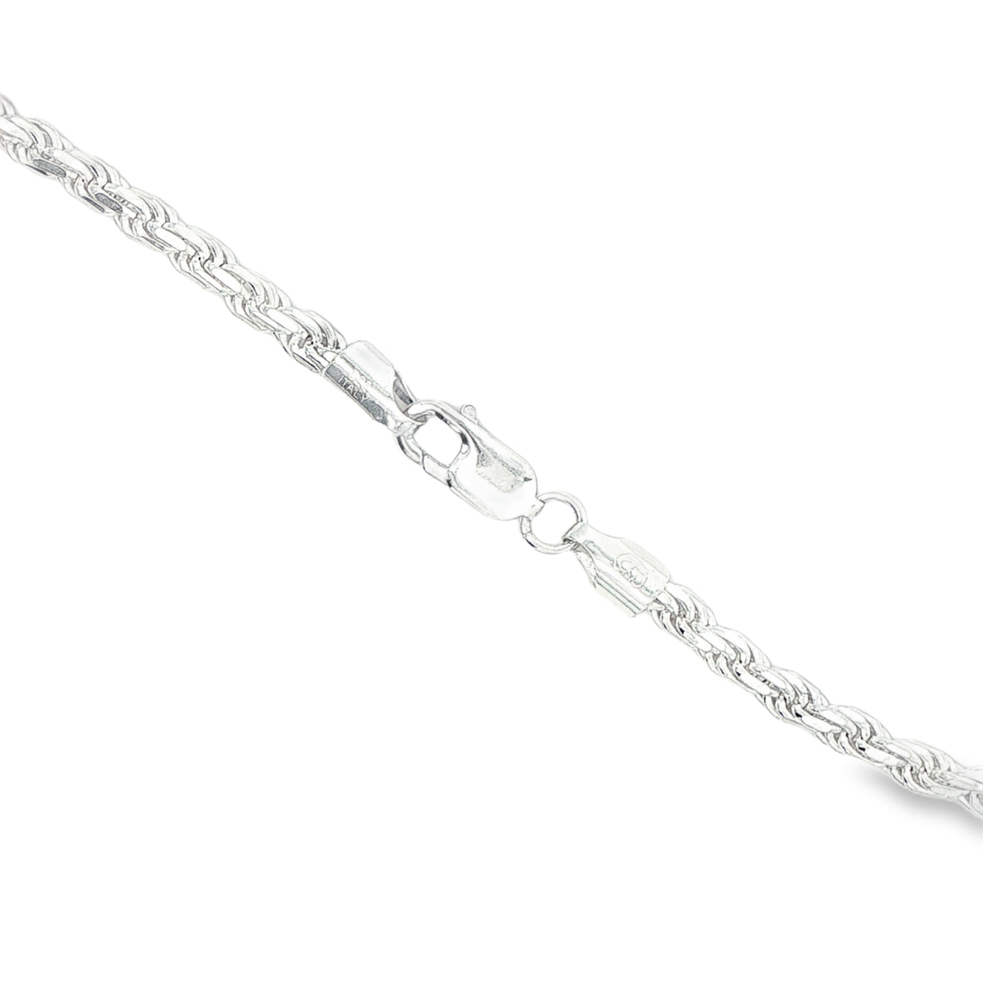 STERLING SILVER ROPE CHAIN LENGTH: 22 4.2MM