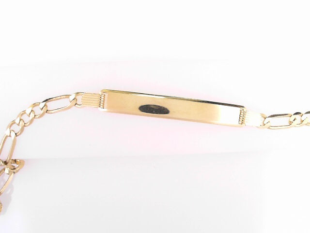 ID BRACELET 14 Karat Weight: 6.2G Length 7''  Figa