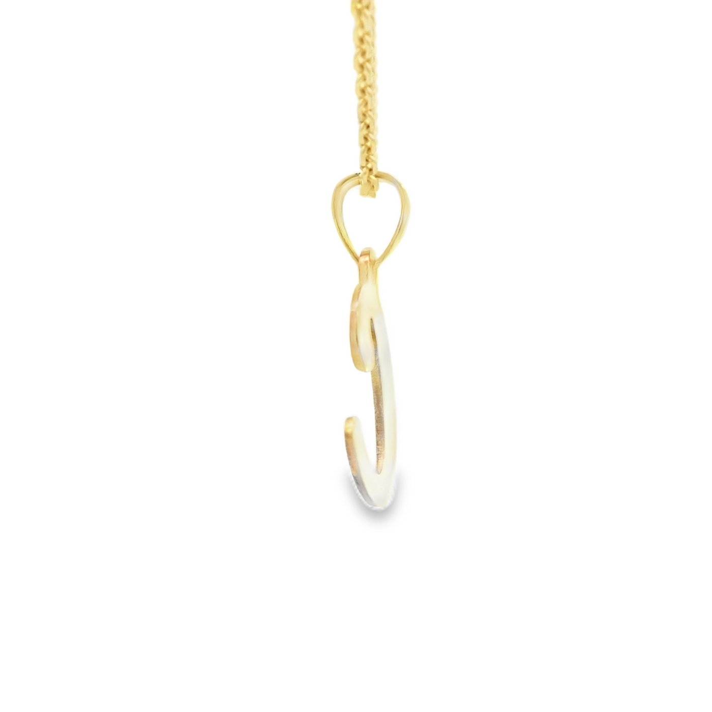 14 KARAT CHARM LETTER C