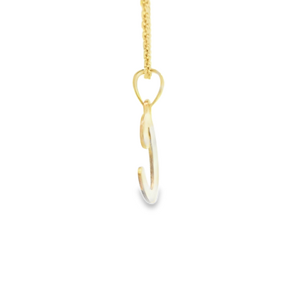 14 KARAT CHARM LETTER C