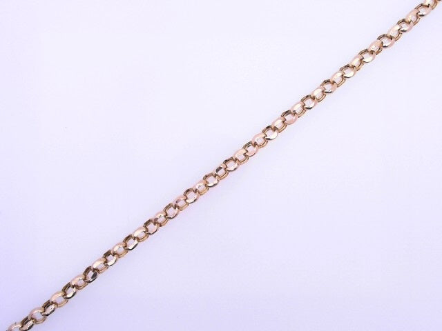 10 KARAT ROLO BRACELET LENGTH 8.25 WEIGHT: 2.6G :