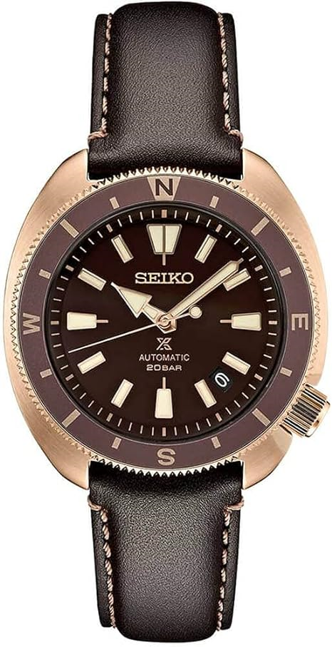 SEIKO AUTOMATIC BROWN SRPG18 PROSPEX LEATHER